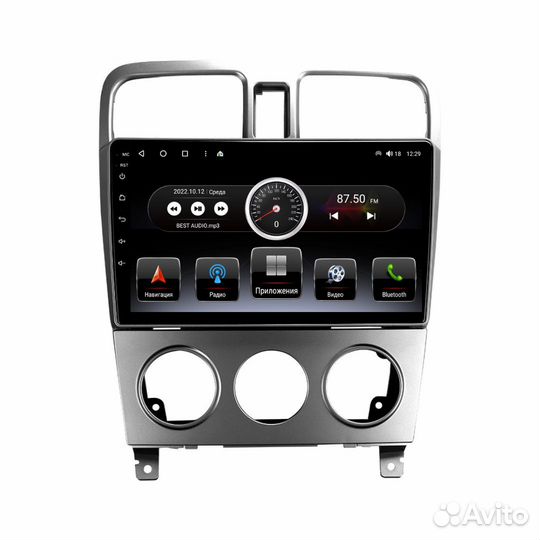 Магнитола Subaru forester 2 SG 2002-2008