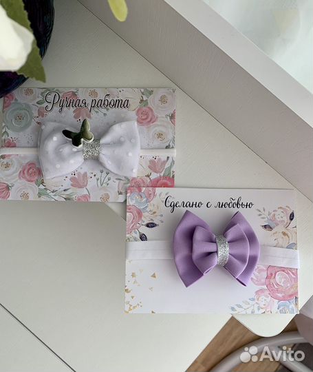 Повязка на голову для девочки