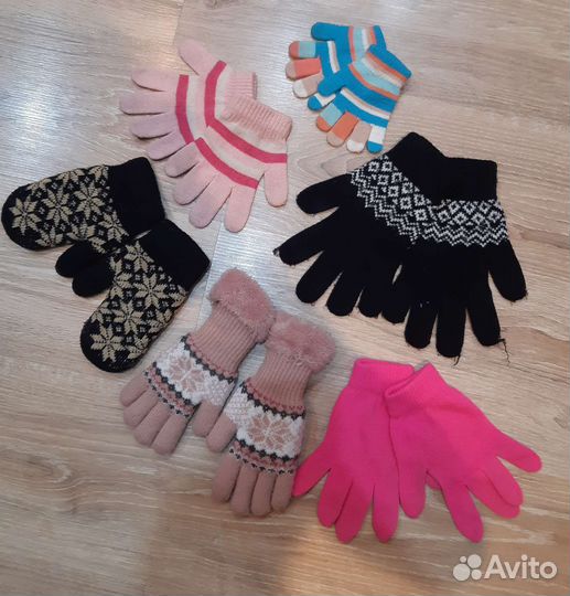 Тёплые вещи на девочку 116-122