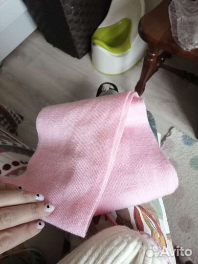 Варежки и шарф