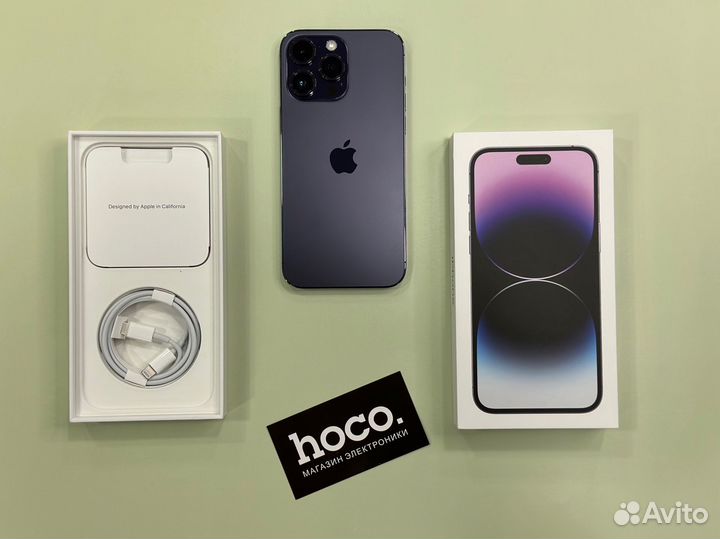 iPhone 14 pro max 256gb deep purple