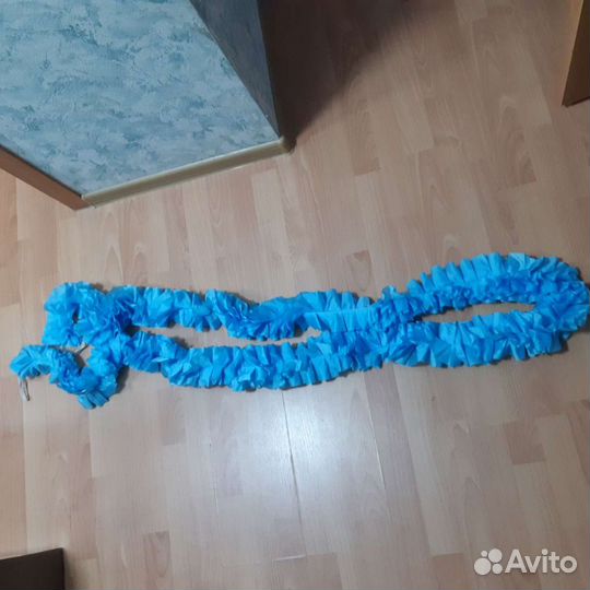 Лента украшение на капот машины