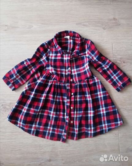 Платье для девочки 86