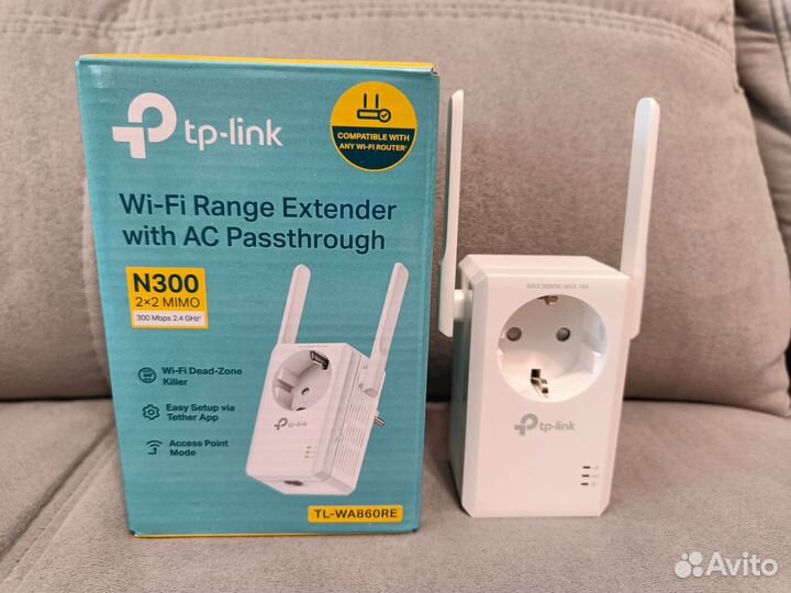 Усилитель Wi-Fi сигнала Tp-Link TL-WA860RE