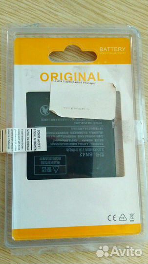 Аккумулятор для Xiaomi Redmi 4 BN42 4100 mAh origi