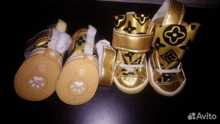 Кепка ботинки для собаки кабель по спинке 30 см