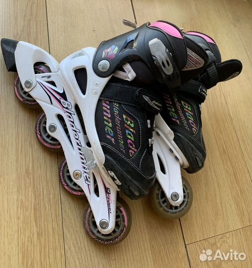 Ролики детские раздвижные 32-35