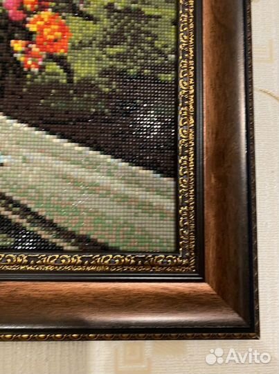 Картина алмазная мозаика «Альпийский букет»