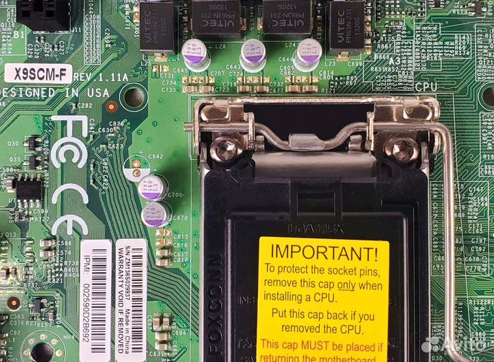 Материнская плата SuperMicro X9SCM-F Socket 1155