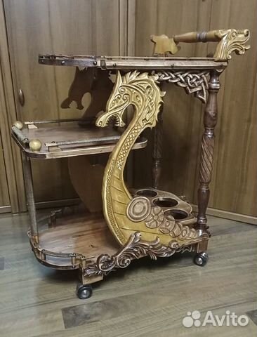 Сервировочный столик-бар Кельтика/Дракар