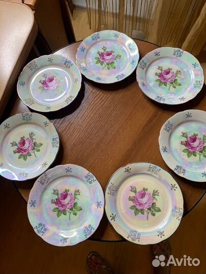 Продам столовый сервиз Роза, ГДР, Kahla
