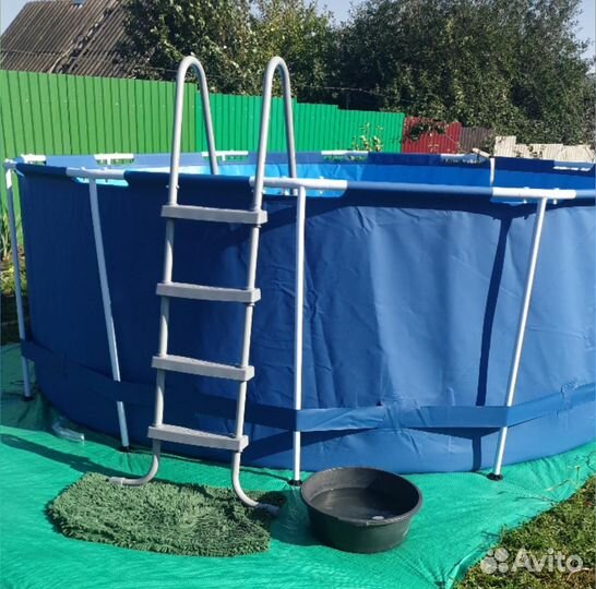 Каркасный бассейн новый