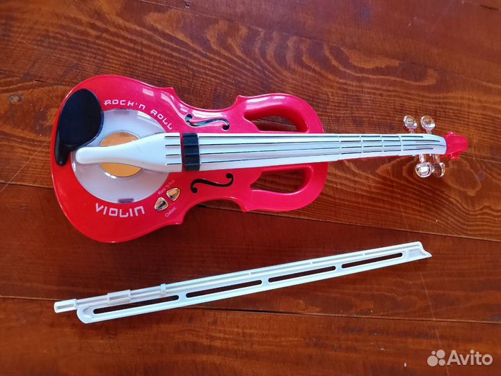 Игрушка скрипка детская музыкальный инструмент