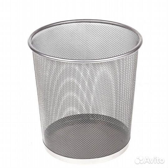 Корзина для бумаг, 10 литров, металлическая сетка