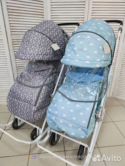 Санки-коляски Ника Умка в наличии