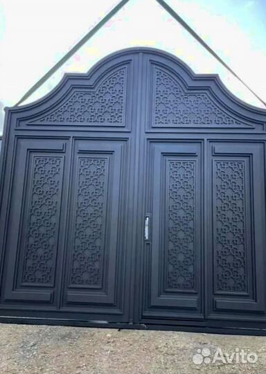 Ворота в Махачкале в стиле классика на заказ