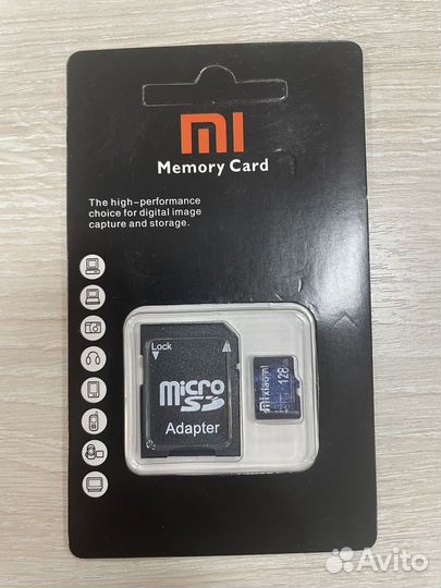 Карта памяти MicroSD 128 Гб