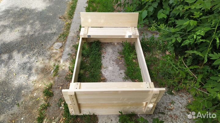 Детская песочница с крышкой