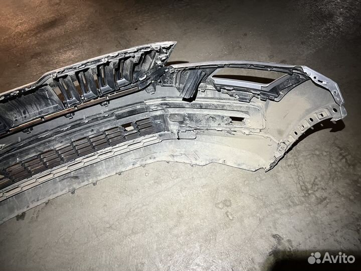 Передний бампер Skoda Kodiaq в сборе оригинал