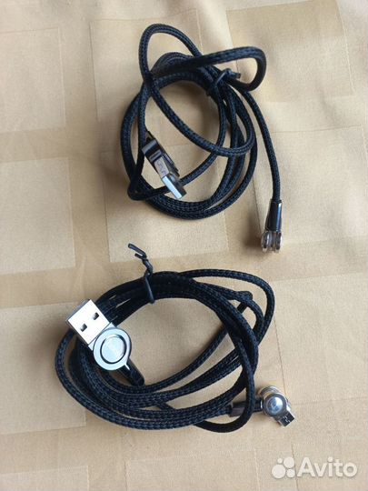 USB кабели, магнитный разъём, 3 шт