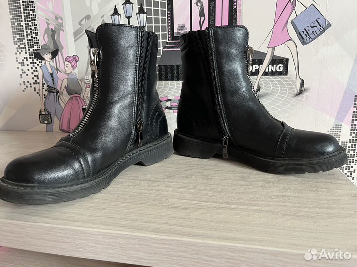 Ботинки демисезонные для девочки 36 размер