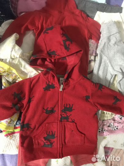 Продам пакет вещей для девочки от 0 до года