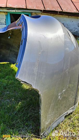 Задний бампер рено флюенс