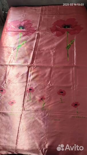 Комплект постельного белья евро, атлас