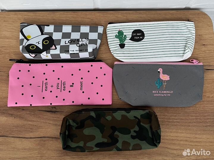 Пенал для канцелярии / косметичка для девочки