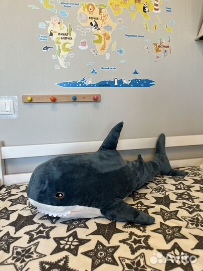 Игрушка акула 100 см