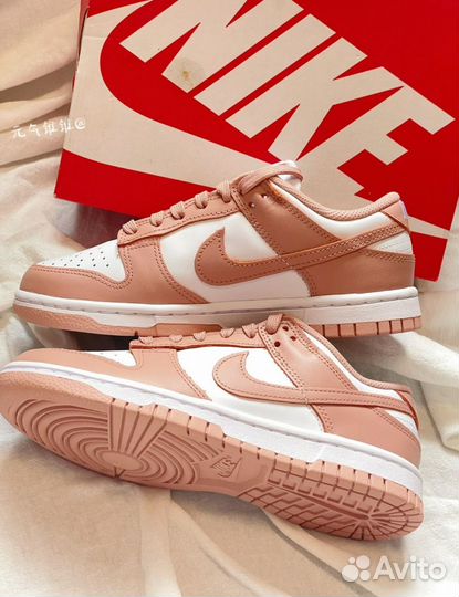 Кеды Nike Dunk Low Rose Whisper