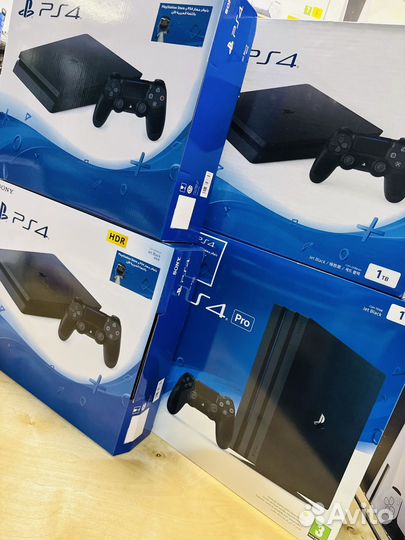 Sony playstation 4 slim как новые