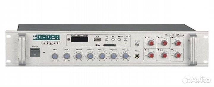 Микшер-усилитель dsppa MP-1010U