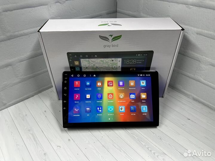 Магнитола андроид GrayBird Hyundai Santa Fe 3 4/64