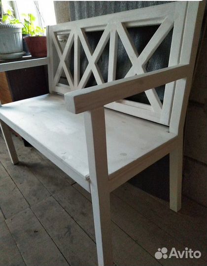Лавочка садовая