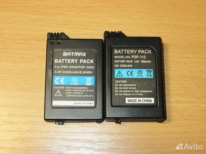 Аккумулятор PSP 1000 2000 3000