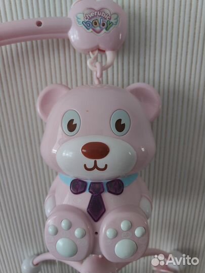 Мобиль на кроватку с проэктором