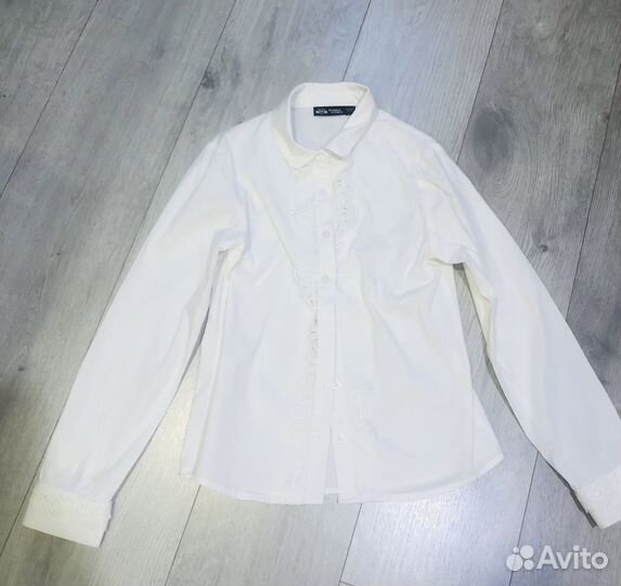 Школьные рубашки для девочек 140