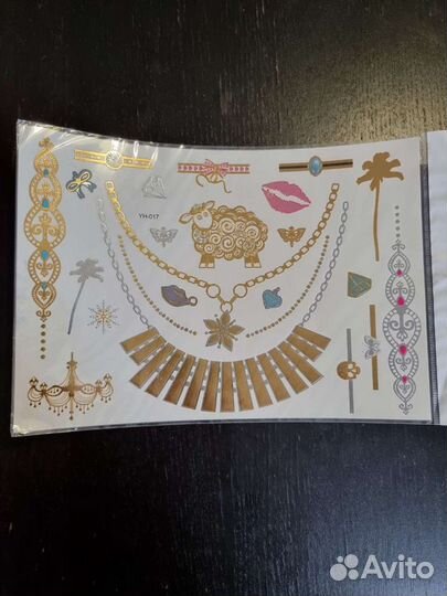 Флэш-тату, временные тату