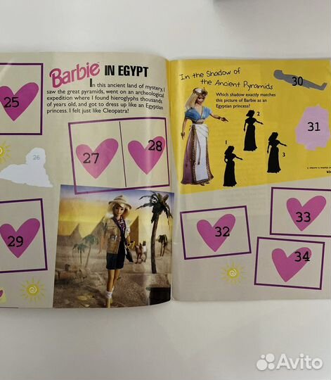 Журнал для наклеек барби Barbie Panini