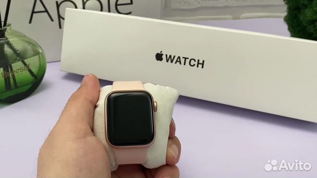 Apple Watch SE 40mm Gold Pink АКБ 96% "оригинал"