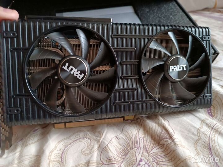 Видеокарта palit GeForce RTX 3050 dual OC 8G