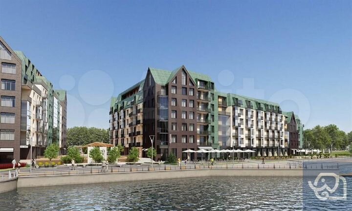 2-к. квартира, 98,4 м², 7/9 эт.