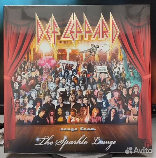 DEF leppard - Songs From The Sparkle Lounge LP вин