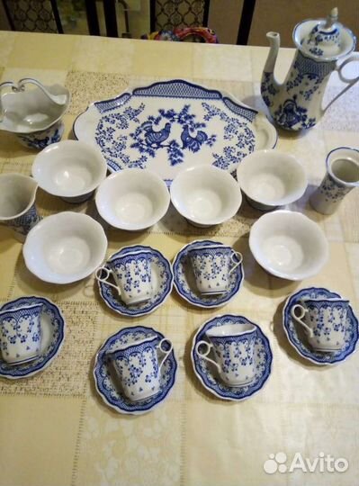 Набор столовой посуды фарфор