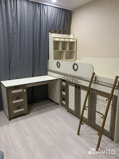 Детская кровать чердак Calipso