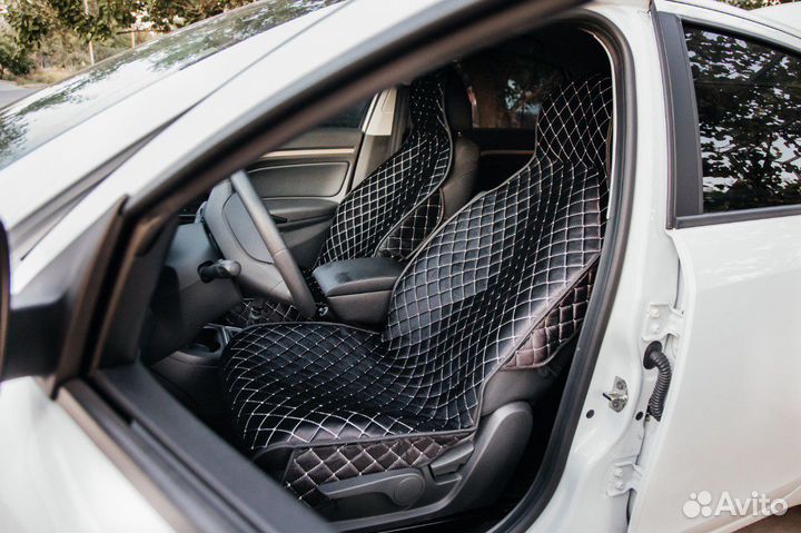 Накидки на сидения из велюра