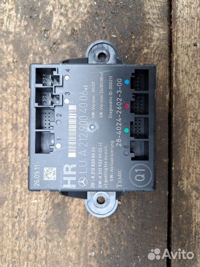 Блок комфорта Mercedes E350 W212 276.952 2011