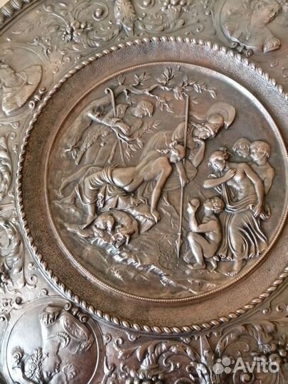 Тарелка панно(гальванопластика)