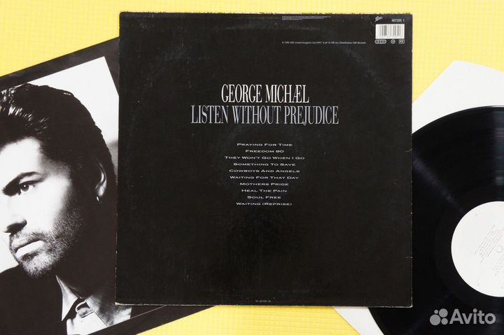 George Michael - Listen Without Pre - Оригинал -LP